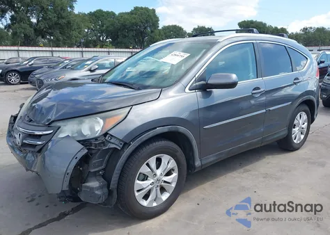 2012 Honda Cr-V Exl z USA, uszkodzony, nr VIN 5J6RM3H7XCL002396
